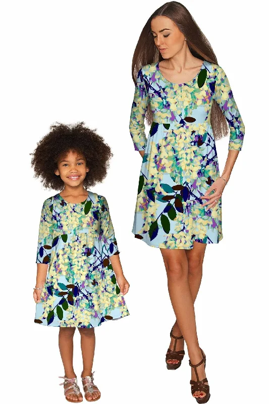 Pure Tenderness Gloria Empire Waist Mother and Daughter Dress