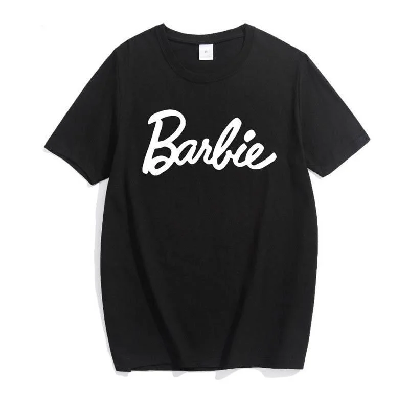 "Barbie" Graphic Tee-shirt Relaxed Short Sleeve Tee