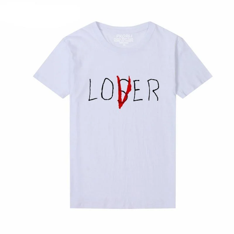 Losers Club Women Casual Cotton Short Sleeve T Shirt Soft Cotton Short Shirt