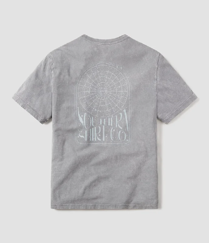 Southern Shirt Stargazer SS Tee Graphite Fashionable Draped Short Sleeve