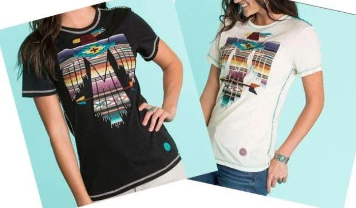 Double D Ranch Tacoma Thunderbird T-Shirts Graphic T-Shirt Round Neck Polyester