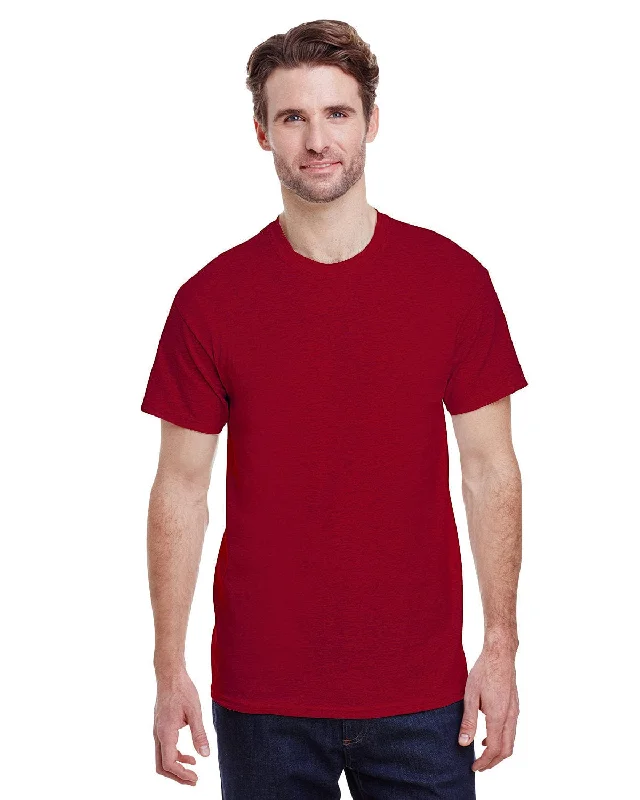 Gildan Heavy Cotton T-Shirt | Antque Cherry Rd Hooded Caped Shawl Collar