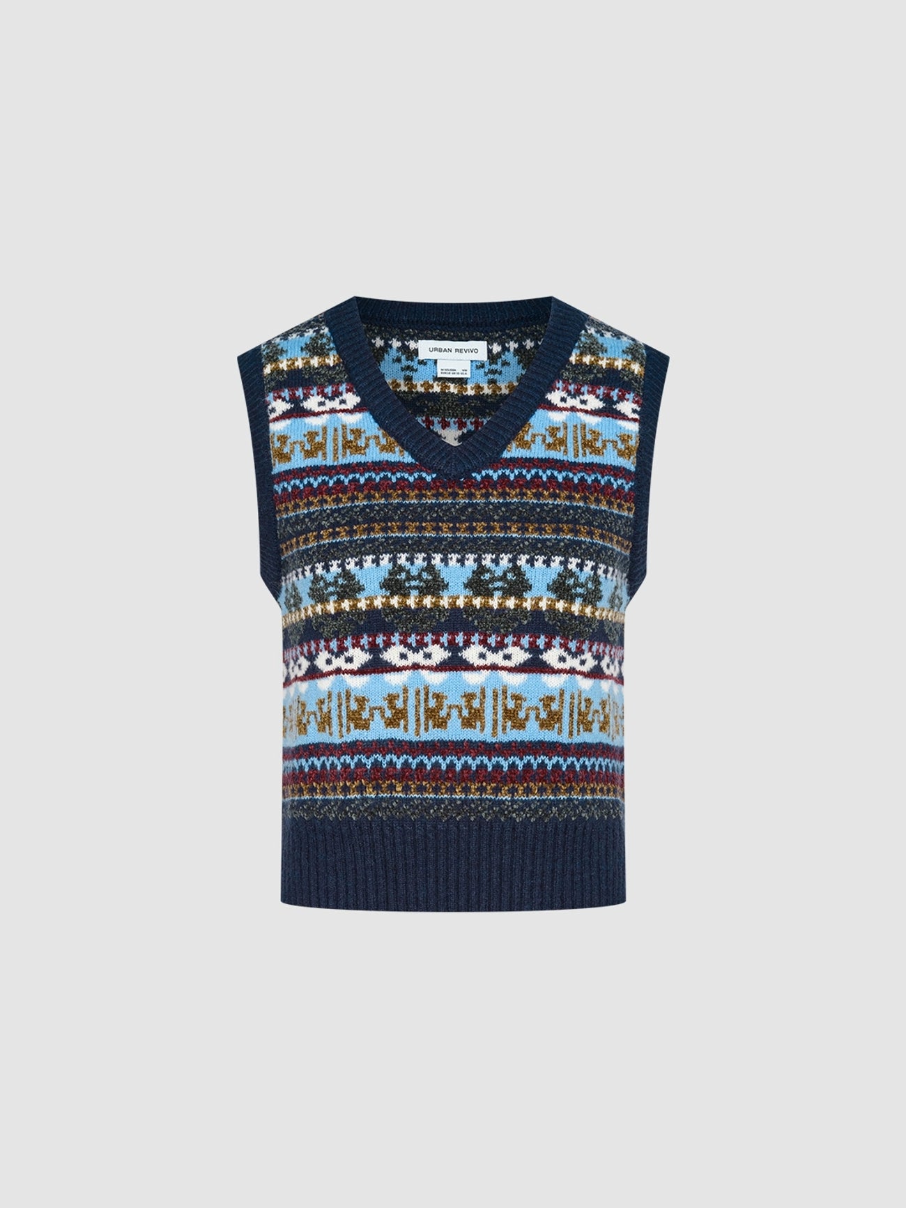 Tribal Printed Knitted T-Shirts Mesh Canvas Denim