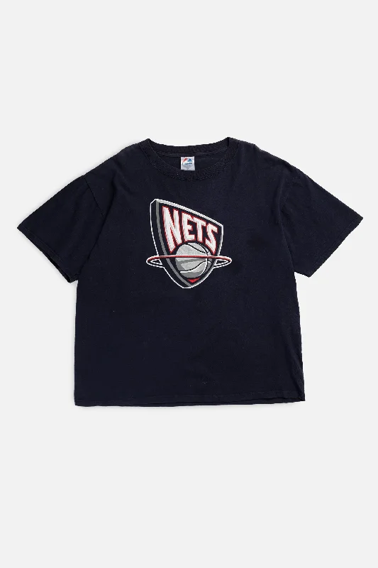 Vintage Brooklyn Nets NBA Tee - XL Casual Formal Business