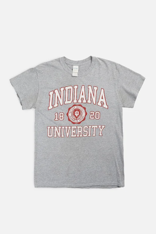 Vintage Indiana University Tee - S Terry Blend Velvet Blend Canvas Blend