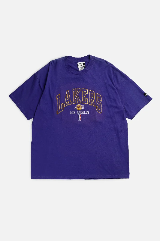 Vintage LA Lakers NBA Tee - XL Casual Formal Business