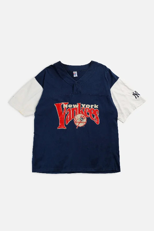 Vintage NY Yankees MLB Tee - L Elegant Classic Vintage