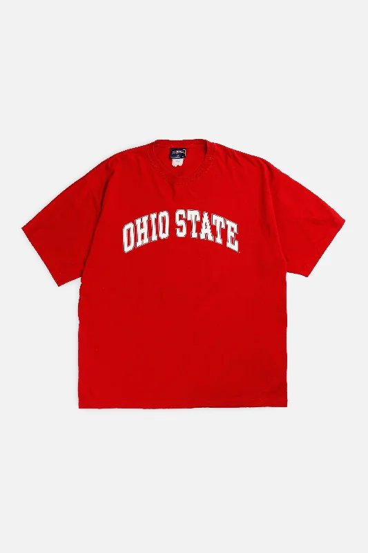 Vintage Ohio State NCAA Tee - XL Layered Multi-layer Single Layer