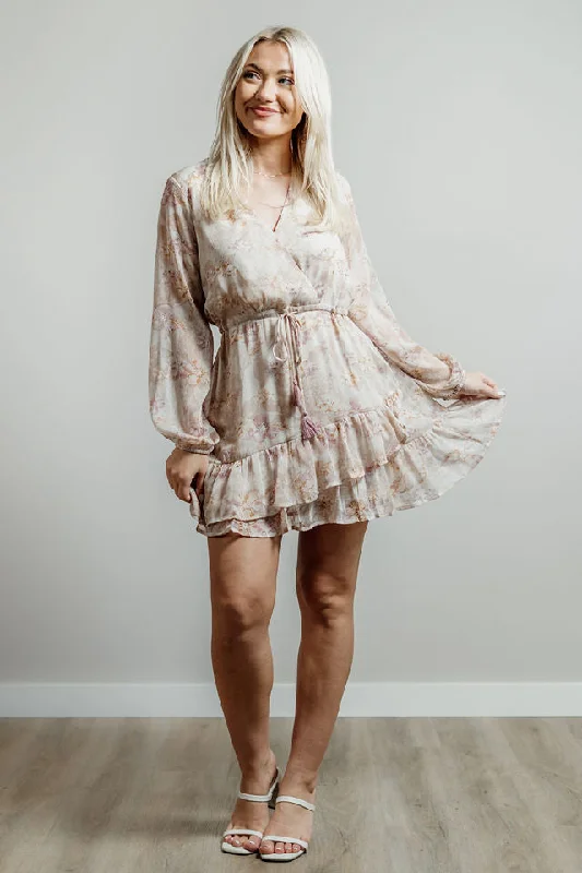 Blossoming Beauty Mini Dress Cozy A-Line Mini Dress