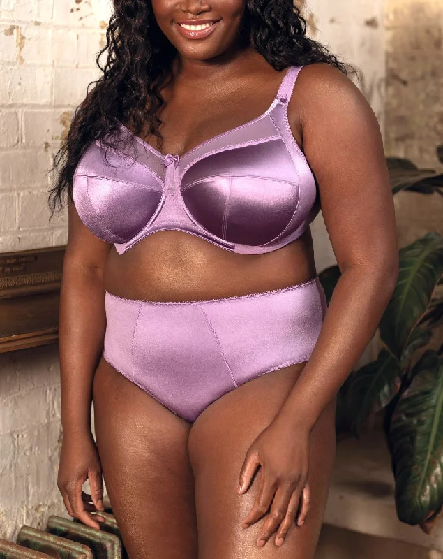 Keira Full Cup Bra In Wisteria - Goddess Breathable Sports Bra