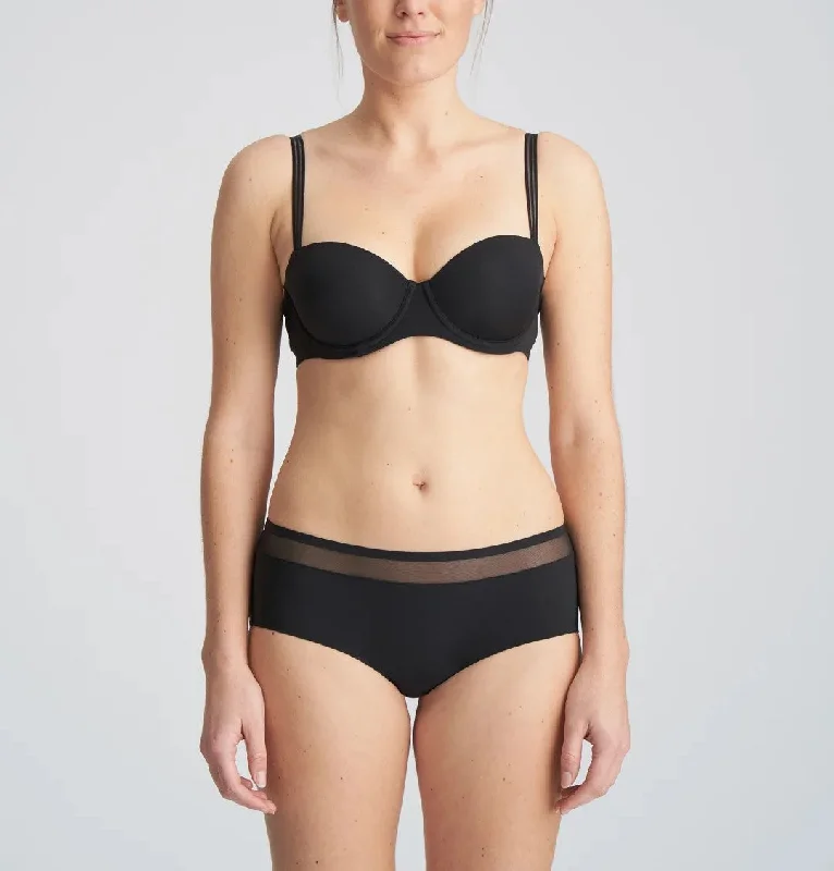 Louie Padded Balconny Bra In Black - Marie Jo Chic Lace Bra