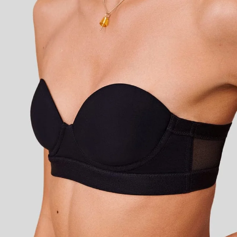 MVP Multiway Strapless Bra Black Soft Cup Bralette