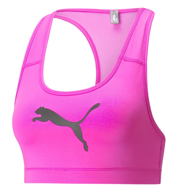 Puma Womens 4Keeps Sports Bra Padded Push-Up Bra