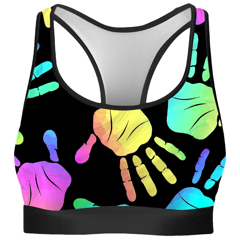 Rave Hands Rave Bra Full Support Bra