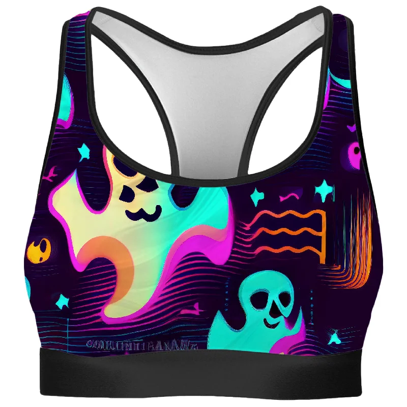 Spooky Season Rave Bra Full Support Bra