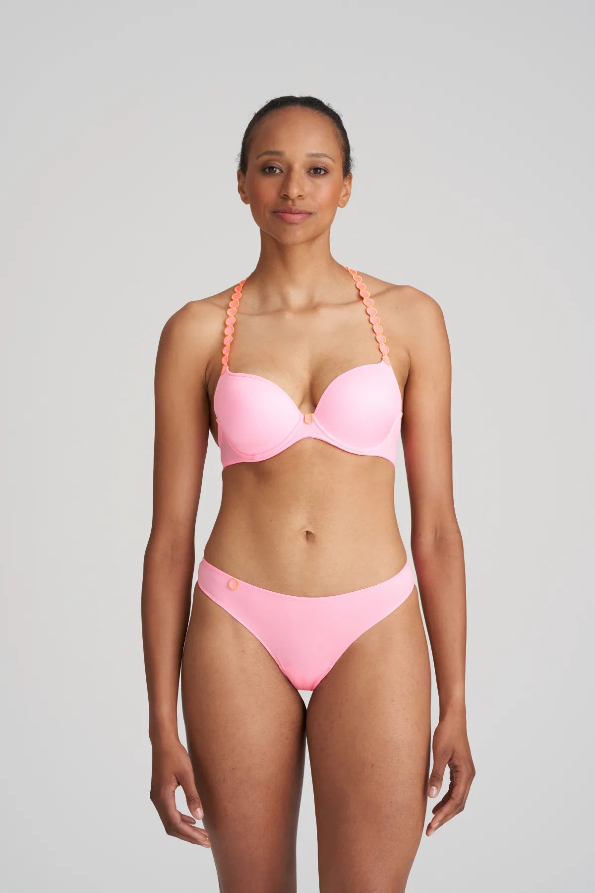 Tom Push Up Bra In Happy Pink - Marie Jo High Support Bra