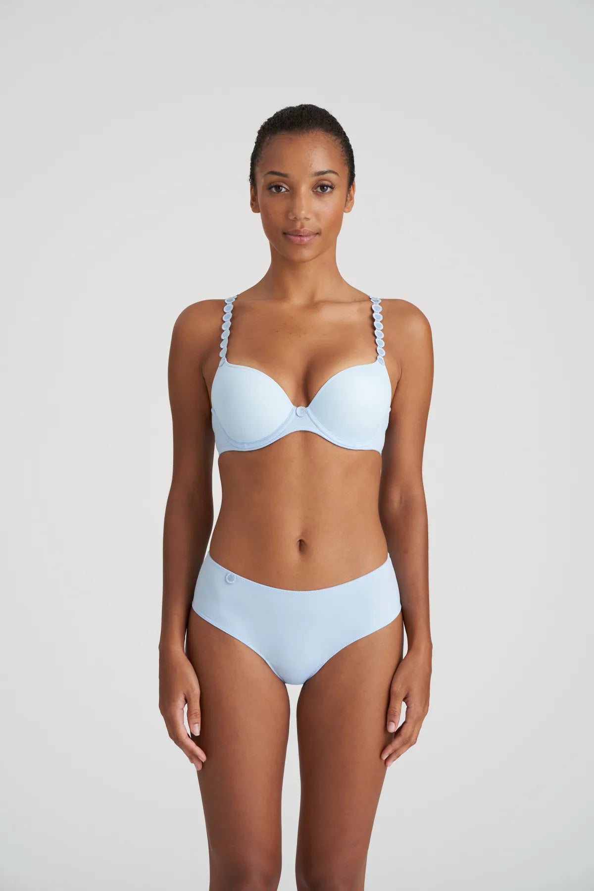 Tom Push Up Bra In Cloud - Marie Jo High-Cut Bra Design