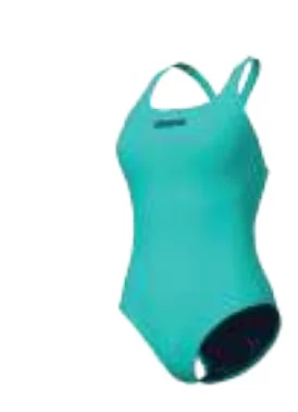 Team Swim Pro Solid Shiny One-Piece Swimsuit