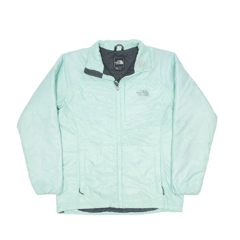 THE NORTH FACE Puffer Jacket Green Womens L Mesh Jacket Canvas Jacket Denim Jacket