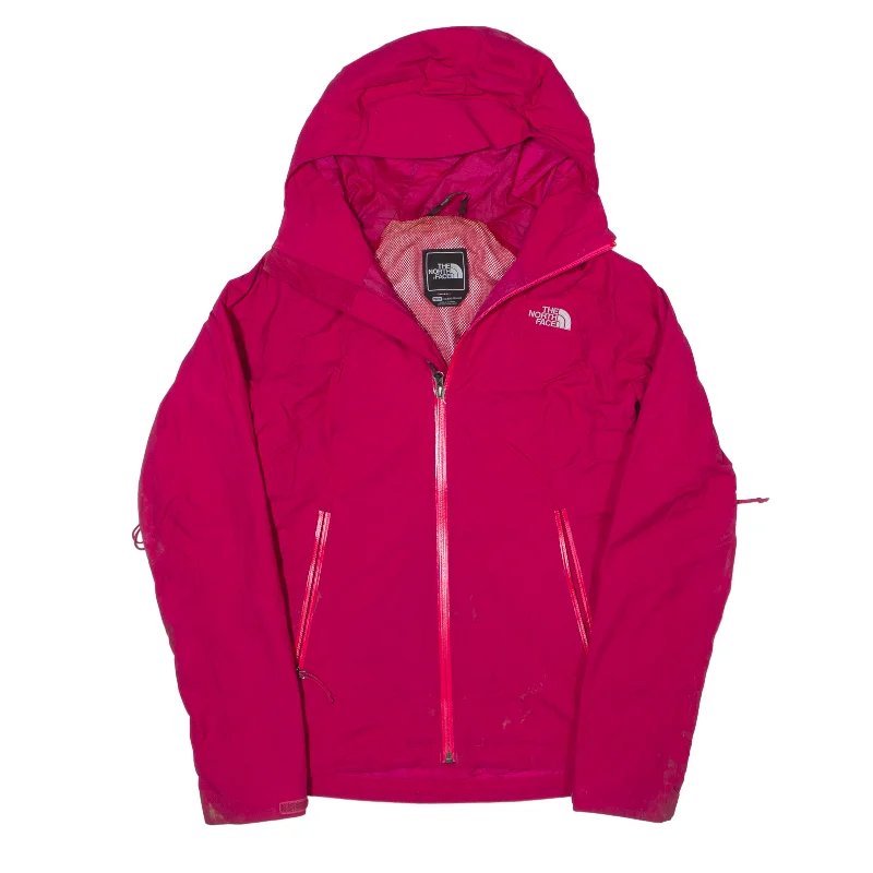 THE NORTH FACE Rain Jacket Pink Womens XS Rayon Jacket Velvet Jacket Corduroy Jacket