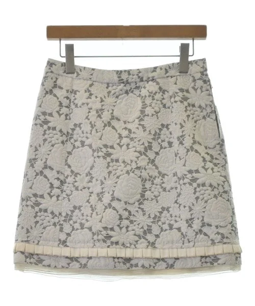 LOUIS VUITTON Mini skirts velvet skirt luxury