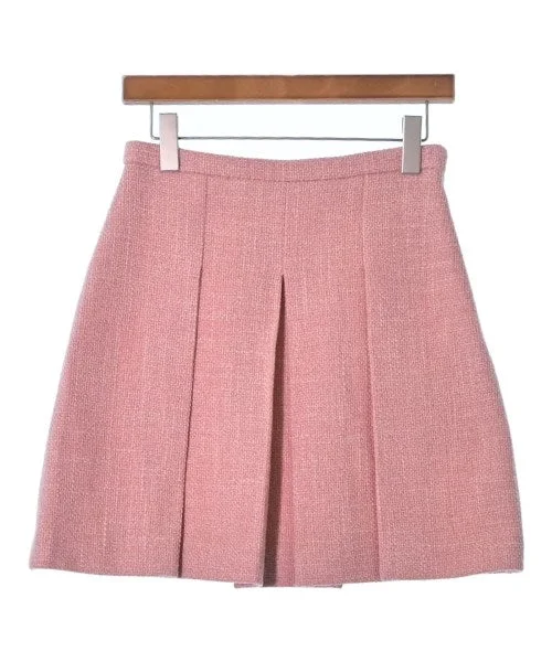 GUCCI Mini skirts corduroy skirt textured