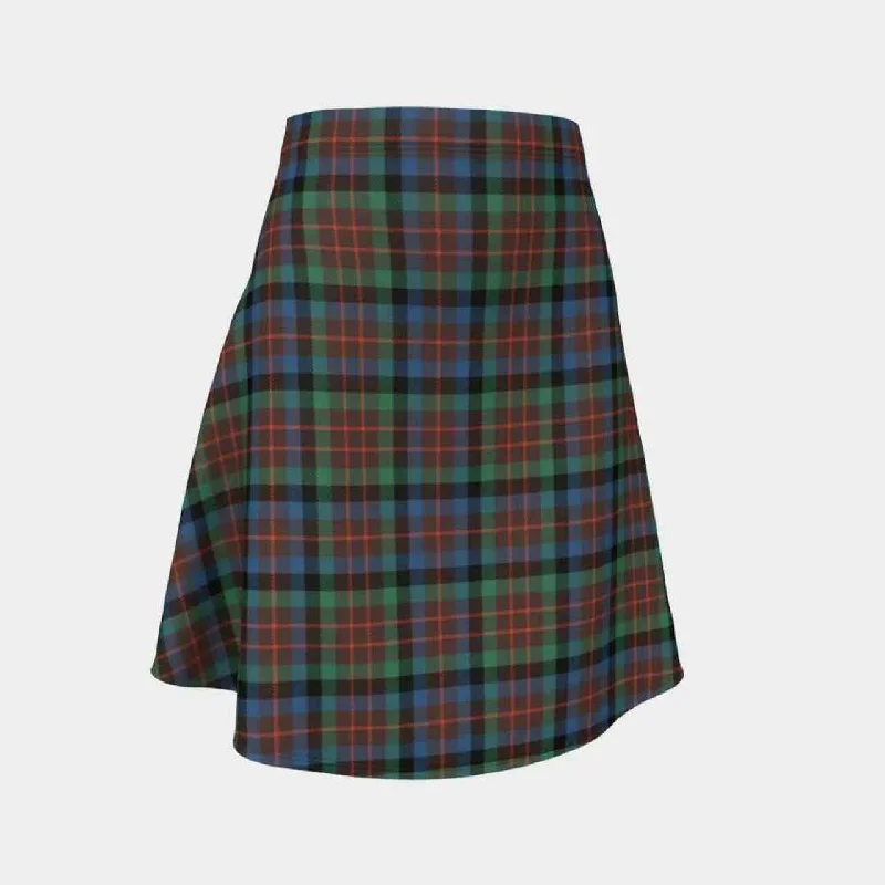 MacDuff Hunting Ancient Tartan Flared Skirt denim skirt classic