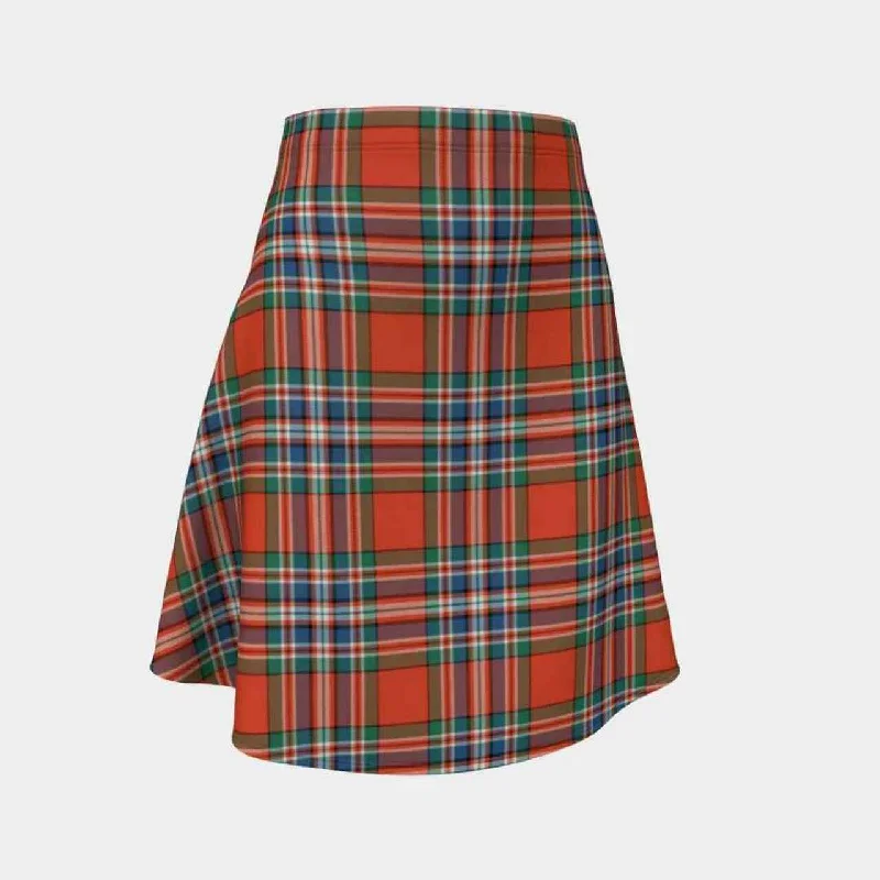 MacFarlane Ancient Tartan Flared Skirt corduroy skirt cozy