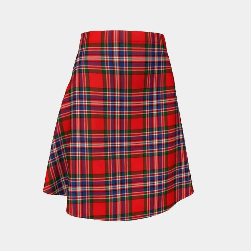 MacFarlane Modern Tartan Flared Skirt lightweight skirt design