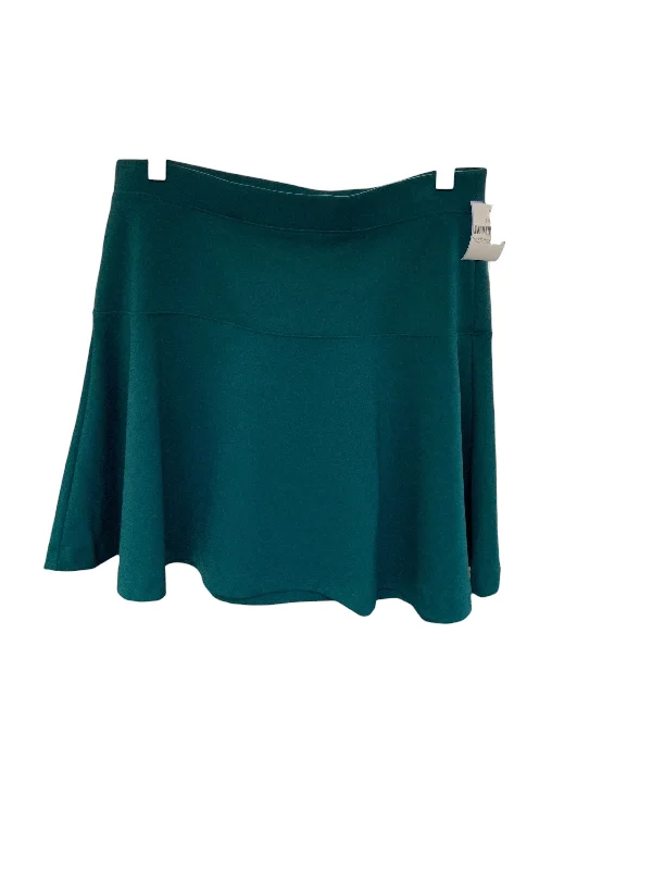 Old Navy Women's Skirt Teal M high slit skirt